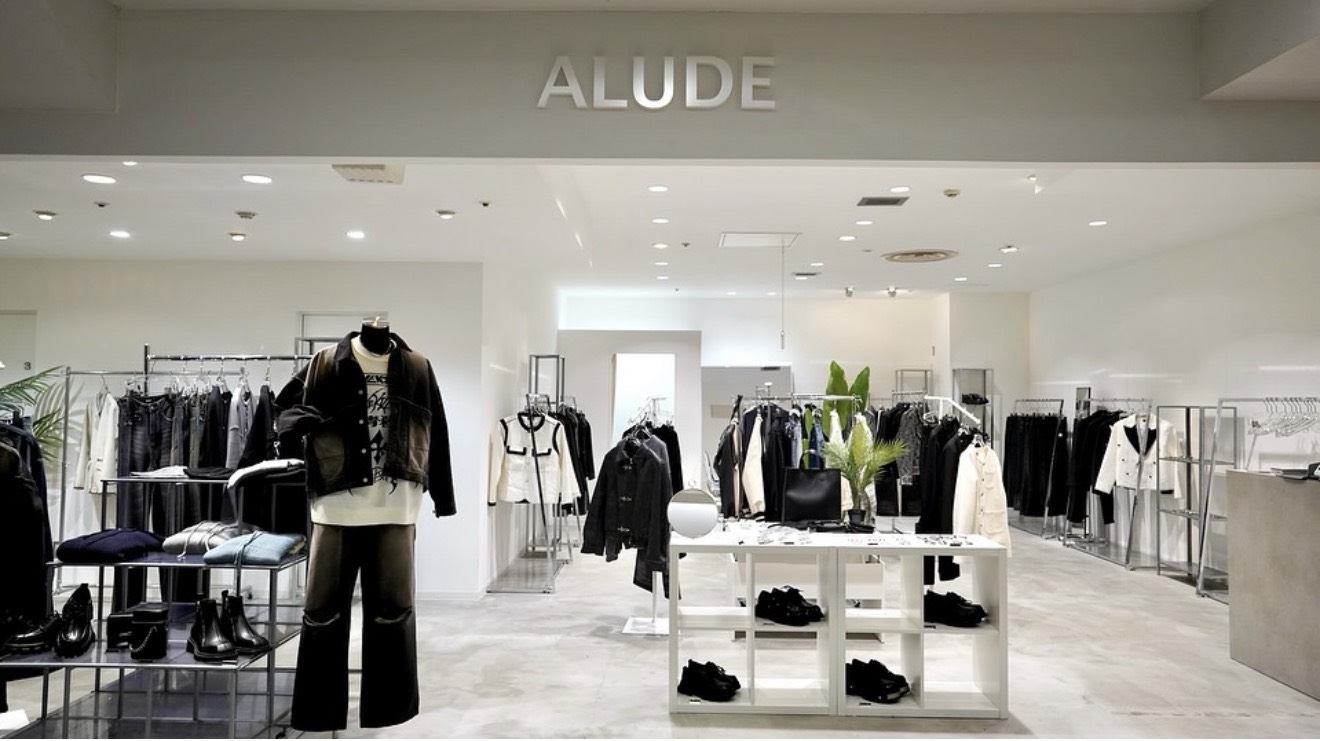 ALUDE POP UP SHOP 名古屋PARCO