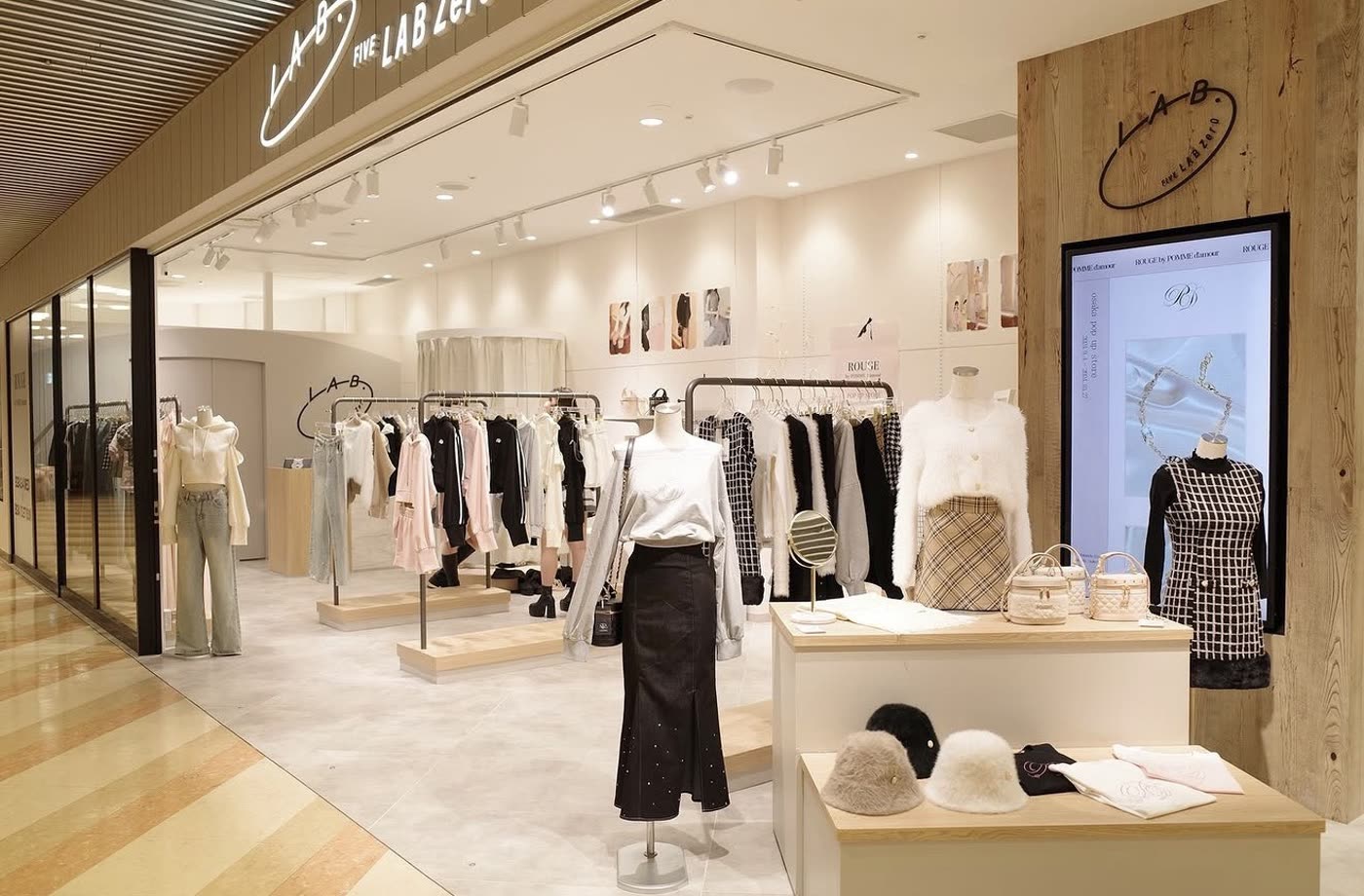 ROUGE by POMME d'amour POP UP SHOP 大阪HEP FIVE