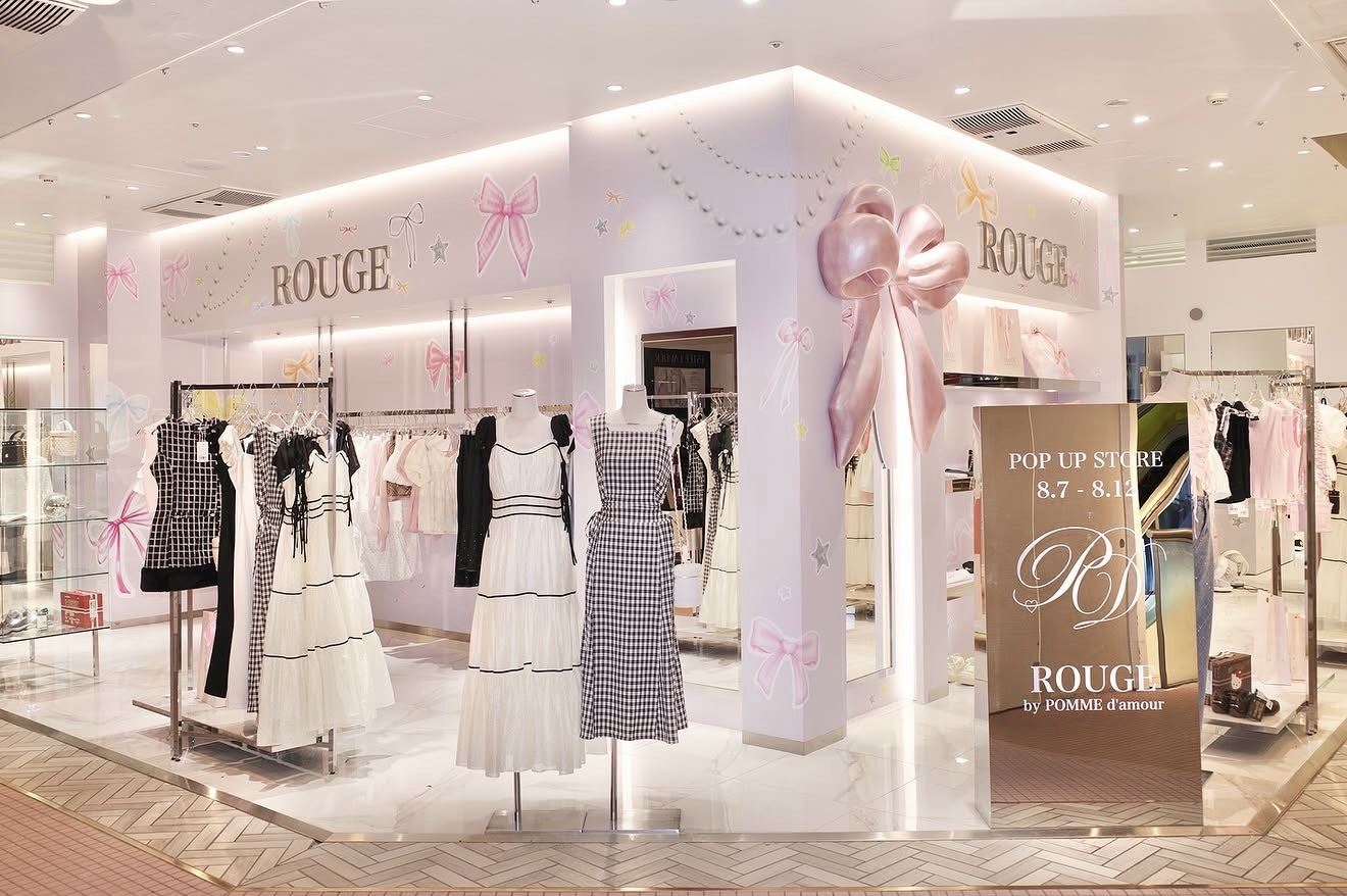 ROUGE by POMME d'amour POP UP SHOP 渋谷109